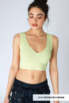 Nikibiki Plunge V-Neck Crop Top