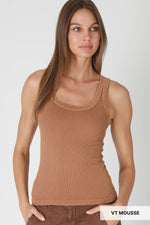 Nikibiki Vintage Reversible Ribbed Tank
