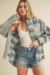 Dads Blue Flannel