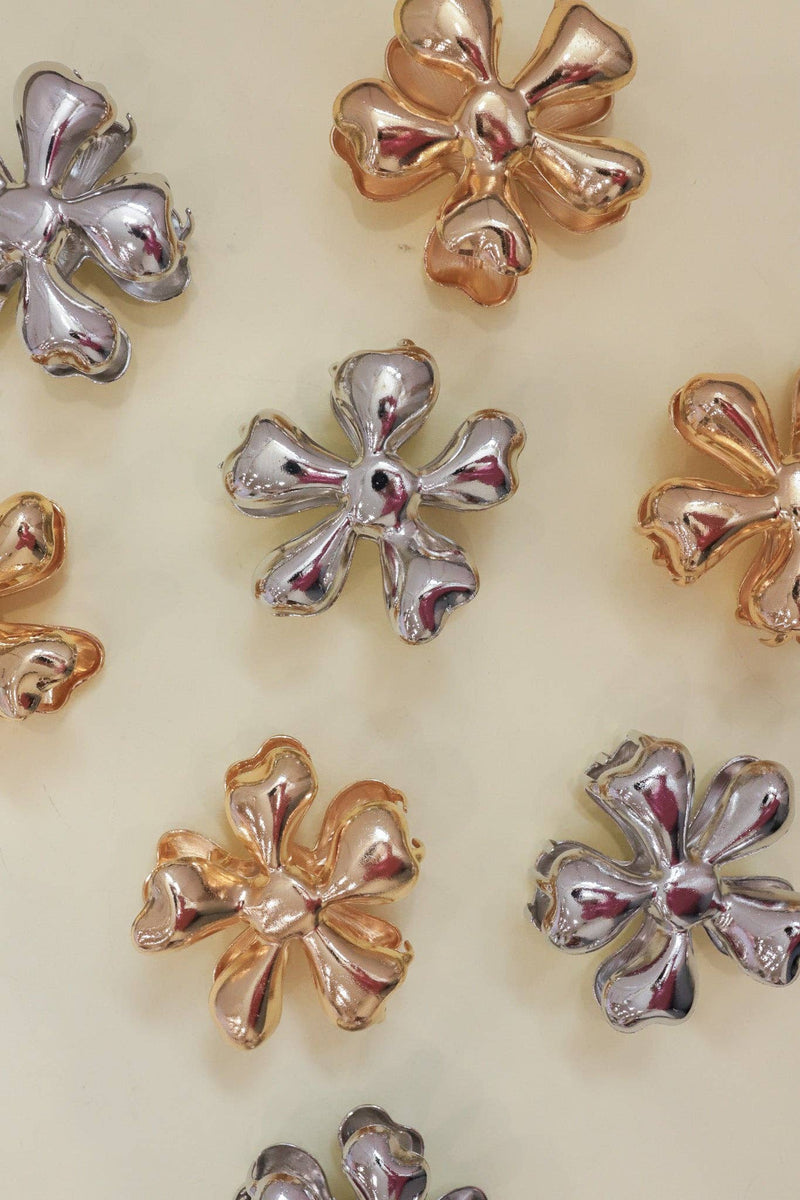 METAL FUNKY FLOWER CLAW (2 COLORS)