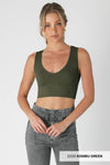 Nikibiki Plunge V-Neck Crop Top