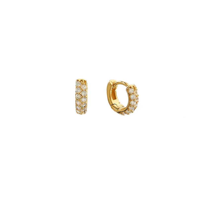 Waterproof Gold Crystal Huggies