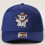 Western Vibes Cowboy Ghost Embroidered Trucker Hat