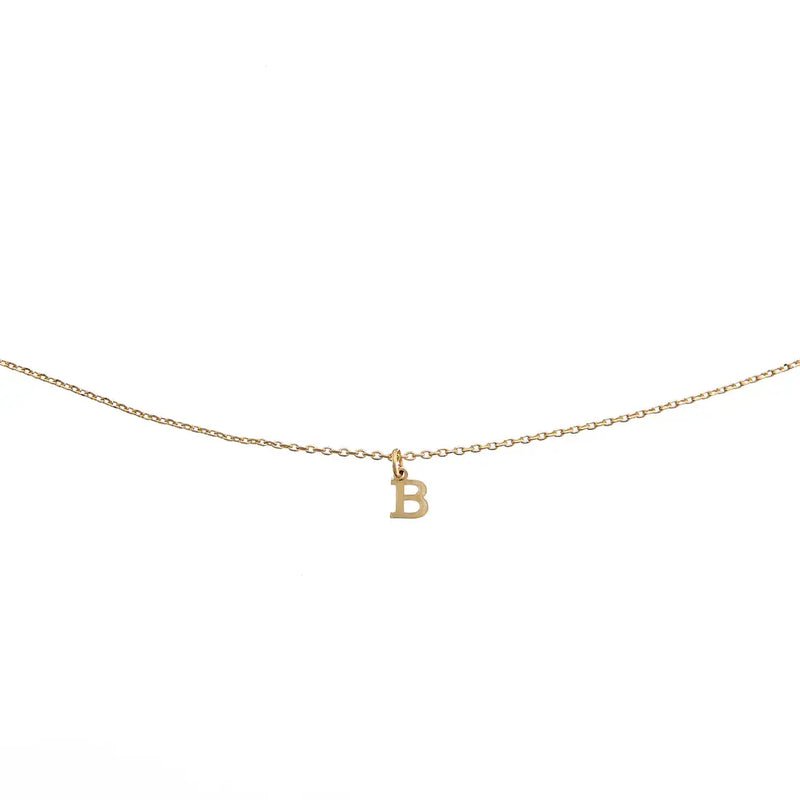 Waterproof Dainty Love Initial Necklace