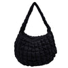 Stylish Puffer Lightweight Shoulder Large Bag: PNK / ONE SIZE