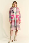 Wrapped Up in Love Checker Coat