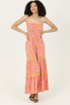 Groovy Sunsets Smocked Bell Bottom Jumpsuit