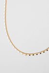 18K Gold Lined Heart Choker