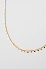 18K Gold Lined Heart Choker