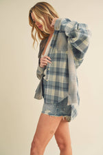Dads Blue Flannel