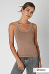 Nikibiki Vintage Reversible Ribbed Tank