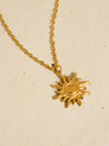 Costa 18K Gold Sun Necklace