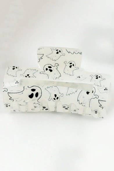 HALLOWEEN GHOST HAIR CLAW CLIPS | 40H958