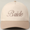 Bride Text Embroidery Two-Tone Trucker Hat: Pink / ONE SIZE