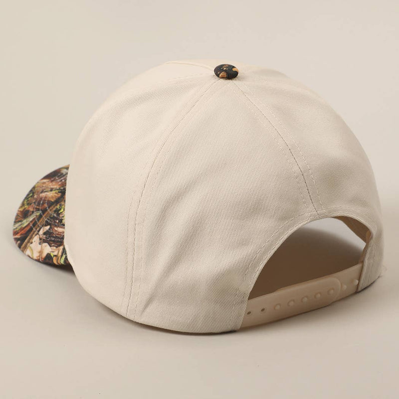 BEER ME Embroidery Leopard Camo Trucker Hat
