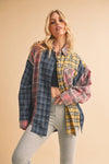 Funky Fall Vibes Flannel
