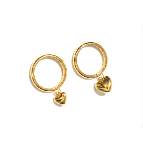 Puffy Heart Ring Double