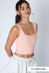 Nikibiki Double Lace Square Crop Top