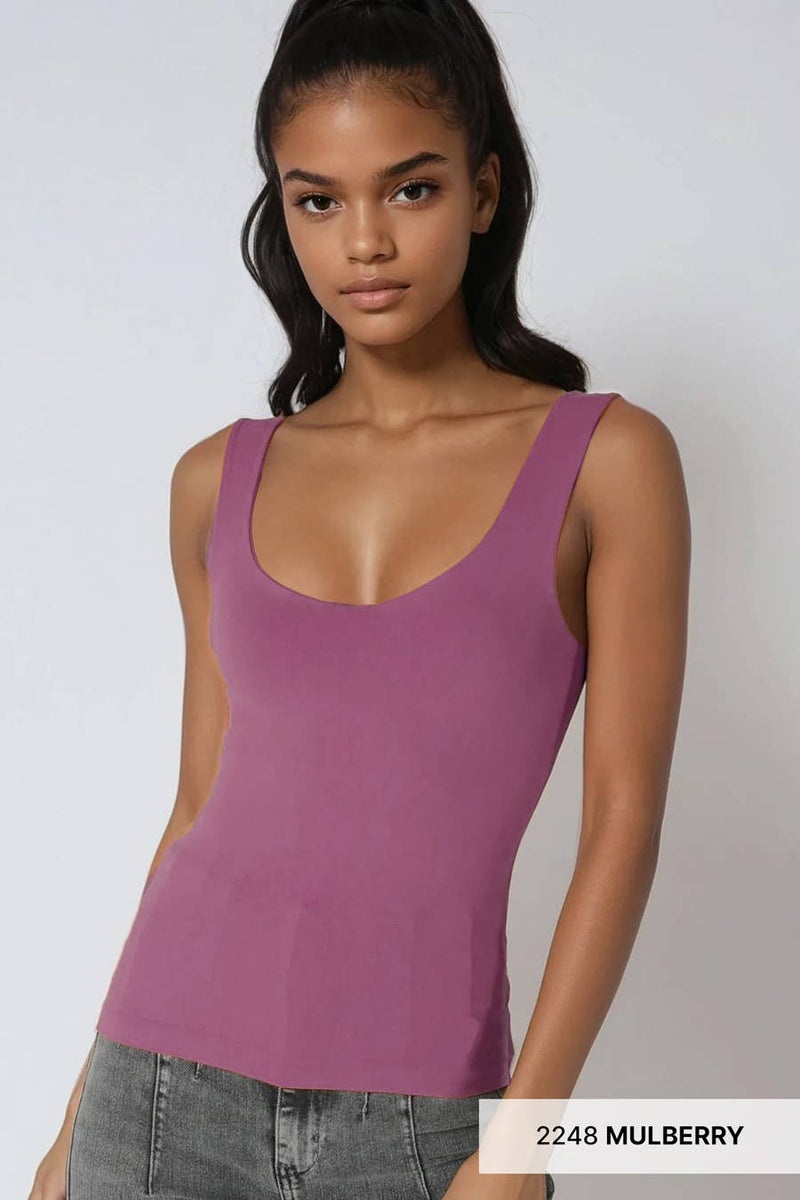 Nikibiki Clean Line Sweet Heart Tank