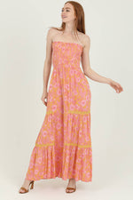 Groovy Sunsets Smocked Bell Bottom Jumpsuit