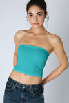 Nikibiki Floral Lace Tube Top