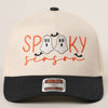 SPOOKY TWO Ghost Embroidered Trucker Hat