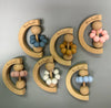 Moon Rattle - Beechwood & BPA Free Silicone