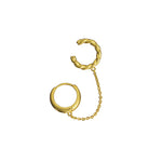 Zenith + Twisted Ear cuff Single