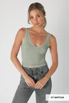 Nikibiki Vintage V Neck Crop Top