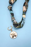 Handcrafted Scarf Interchangeable Charm Necklace | 80N92095