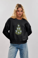 Dainty Coquette Christmas Tree Sweater