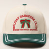 HOLIDAY HANGOVER CLUB Double Stitch Trucker Hat