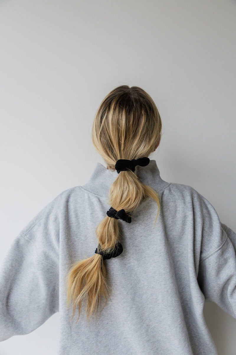 OVERSIZED BOW SLICK BACK PONYTAILS (PACK OF 3)