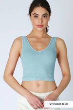 Nikibiki Vintage Reversible Crop Top