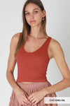 Nikibiki Reversible Ribbed Crop Top