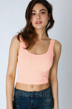 Nikibiki Reversible Ribbed Crop Top