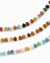Marble Color Pearl Beaded Necklace