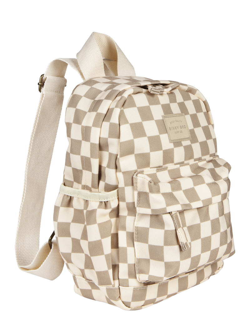 Kids Backpack (Checks)