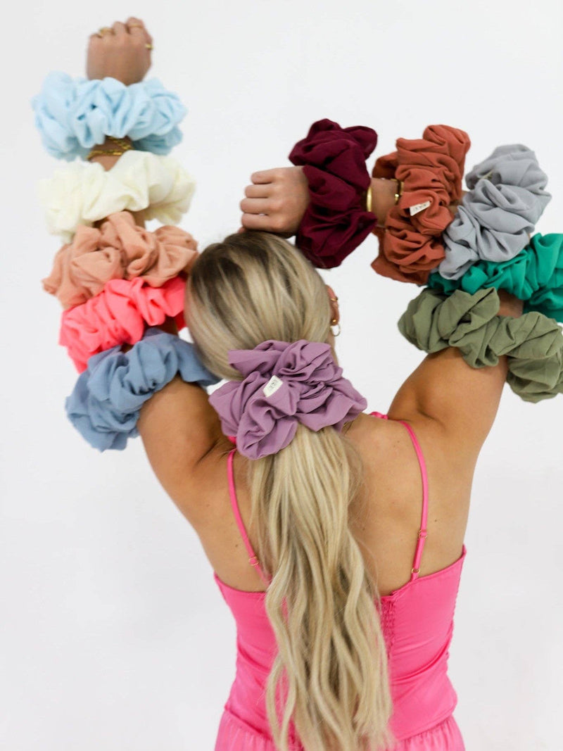 JUMBO SCRUNCHIE ( 29 COLORS )