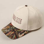 BEER ME Embroidery Leopard Camo Trucker Hat