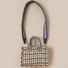 Polyester Geometric Mini Tote Bag