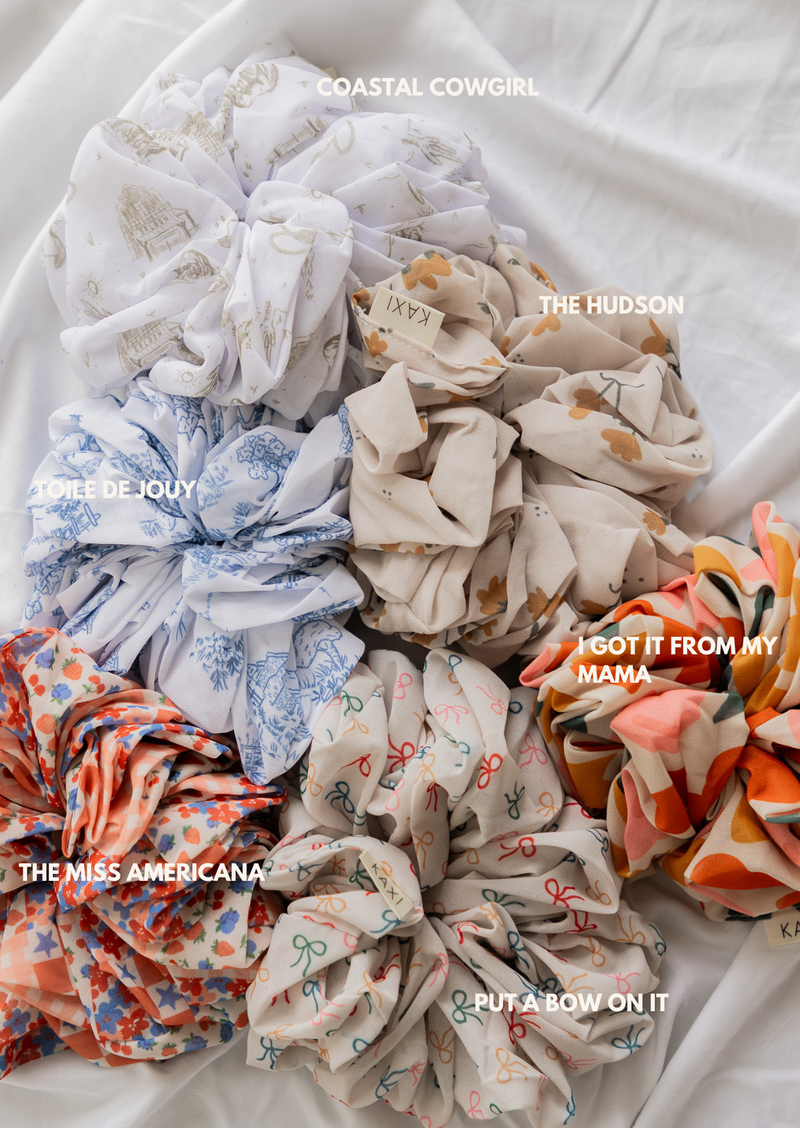 JUMBO SCRUNCHIE ( 29 COLORS )