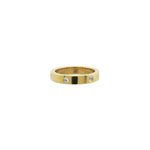 Waterproof Gold Diamond Ring Band