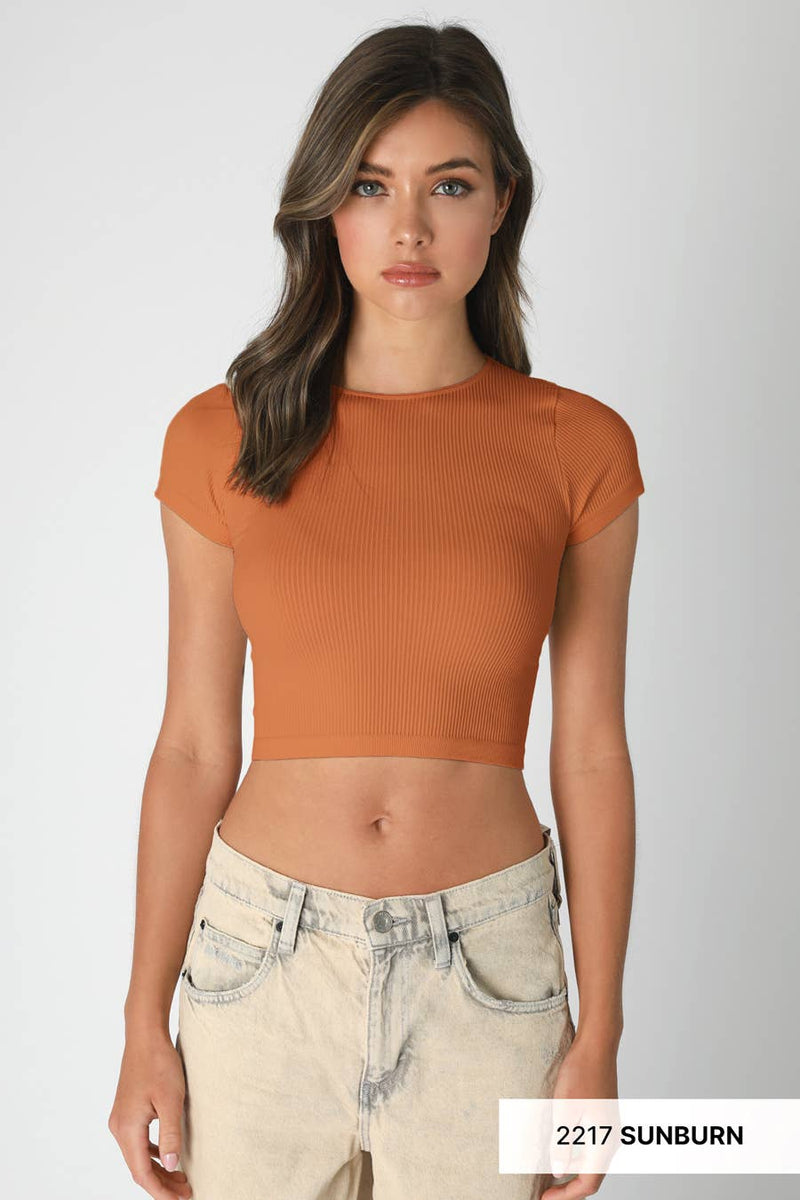 Nikibiki Ribbed Baby Tee