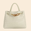 Fashion Woven Muse Brass Satchel
