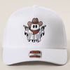 Western Vibes Cowboy Ghost Embroidered Trucker Hat