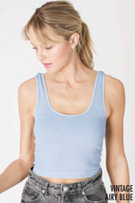 Nikibiki Vintage Reversible Crop Top