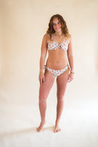mommy and me swim, rylee cru, bikini, floral bandeau swim, swimsuits, boho floral swim, bow swimsuit