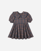 toddler fashion, plaid dress, fall style for kids, flannel dress, peter pan collar, thanksgiving looks, mommy and me