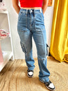 Judy Blue Cargo Queen Jeans
